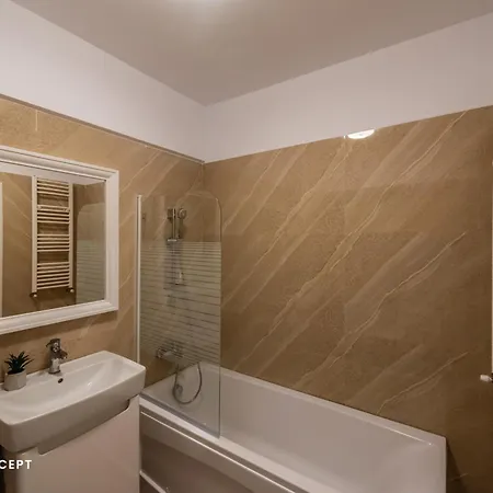 Modern Studio Near Liberty Mall Appartement Bucarest
