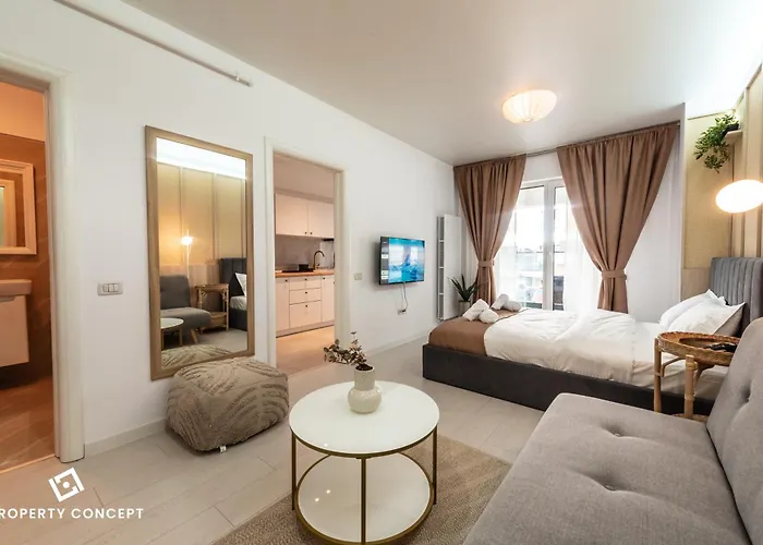 Apartmán Modern Studio Near Liberty Mall